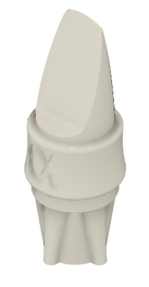 Boquilla Aulós Hybrid para Saxo Alto A3 Blanco