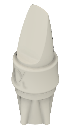 Boquilla Aulós Hybrid para Saxo Alto A3 Blanco Boquilla Aulós Hybrid para Saxo Alto A3 Blanco