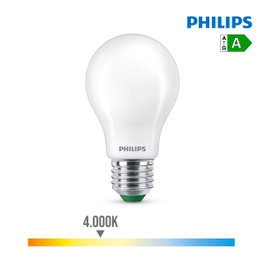 Philips Bombilla LED Classic A60 Estándar 4W E27 4000K