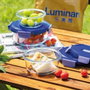 Luminarc Urban Box Recipiente redondo de vidrio hermético 100 cl