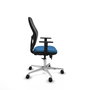 PIQUERAS Y CRESPO Silla de oficina Jorquera Azul claro con mecanismo Sincro/Traslack
