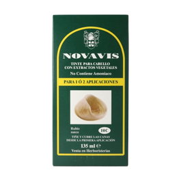 Novavis Tinte Vegetal 10C Rubio Sueco, 130 ml - Coloración Capilar Natural sin Amoniaco