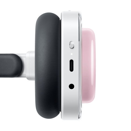 NOTHING Auriculares (A11300030) Bluetooth 5.4 con Cancelación Activa de Ruido (ANC) de hasta 40 dB, IP52, Rosa, 40 mm, Batería de hasta 135h