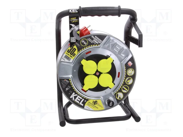 KEL Prolongador de alimentación H05RR-F 3G1,5mm2 30m Rojo KEL Prolongador de alimentación H05RR-F 3G1,5mm2 30m Rojo