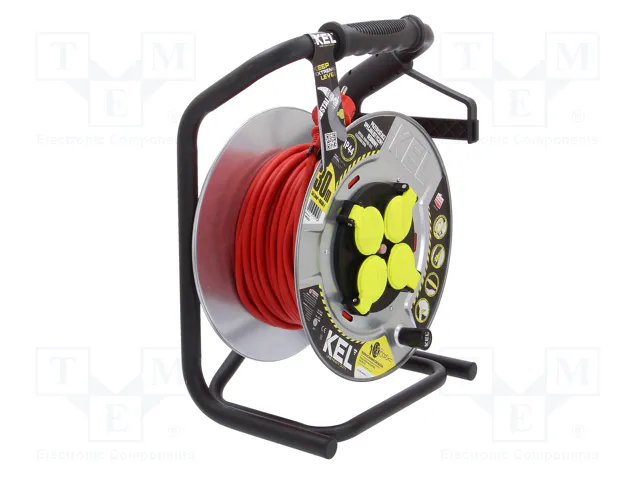 KEL Prolongador de alimentación H05RR-F 3G1,5mm2 30m Rojo KEL Prolongador de alimentación H05RR-F 3G1,5mm2 30m Rojo