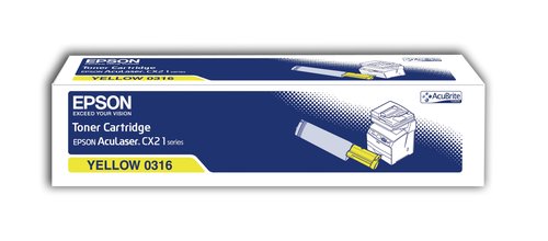 Epson S050316 Tóner Amarillo 5K para Aculaser