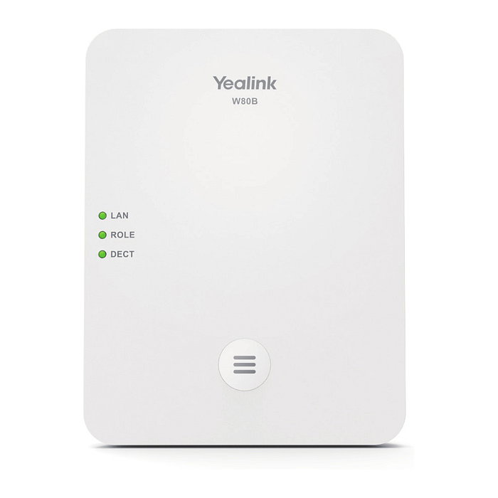 Yealink W80B Base Station DECT Multi-celda en Blanco Yealink W80B Base Station DECT Multi-celda en Blanco