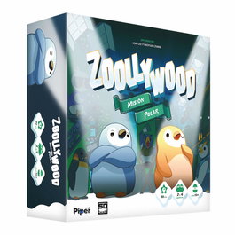 SD Games Zoollywood - Juego de Mesa Familiar de Estrategia y Aventura para 2-4 Jugadores a Partir de 10 Años, Ambientación Cinematográfica