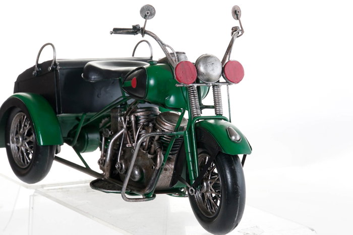 DKD Home Decor Vehiculo Decoracion Vintage Negro Verde Metal 37 x 19 x 16 cm (2 Unidades) DKD Home Decor Vehiculo Decoracion Vintage Negro Verde Metal 37 x 19 x 16 cm (2 Unidades)