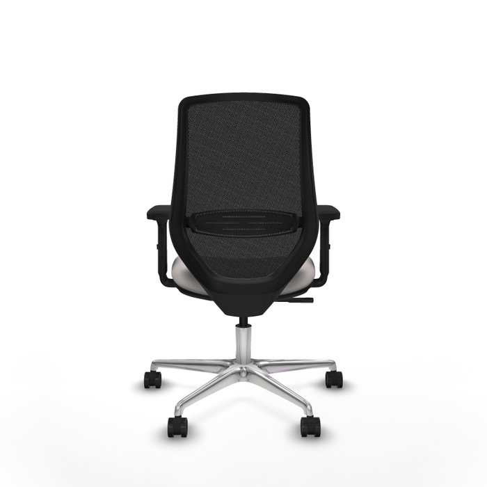 PIQUERAS Y CRESPO Silla de oficina Mardos con mecanismo Sincro, Blanco/Negro PIQUERAS Y CRESPO Silla de oficina Mardos con mecanismo Sincro, Blanco/Negro