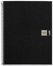 Bloc Miquelrius The Original Notebook 1 Micro.Tapa Pp A4 80H 70G Cuadric.5X5 Gris (Set de 5)