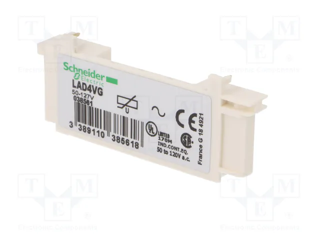 SCHNEIDER ELECTRIC LAD4VG Limitador de sobretensiones varistor de frente SCHNEIDER ELECTRIC LAD4VG Limitador de sobretensiones varistor de frente