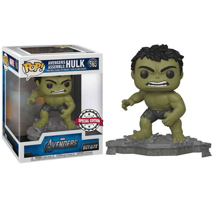 Funko Pop Deluxe Marvel Los Vengadores Hulk Assemble 45634