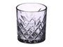 Vivalto Vaso Troquelado Vidrio 350 ml Gris 8.5 x 9.5 x 8.5 cm (Set de 24)