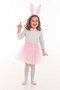 Creaciones Llopis Disfraz Infantil Conejita Tutú Set Talla M 7-9 Años