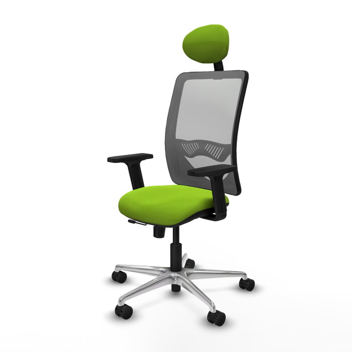 PIQUERAS Y CRESPO Silla de oficina Zulema Pistacho y Gris PIQUERAS Y CRESPO Silla de oficina Zulema Pistacho y Gris