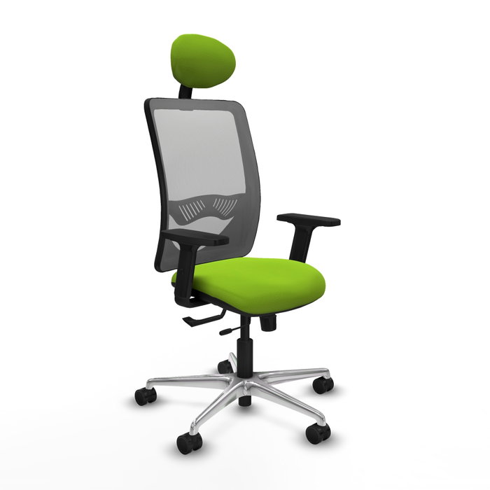 PIQUERAS Y CRESPO Silla de oficina Zulema Pistacho y Gris PIQUERAS Y CRESPO Silla de oficina Zulema Pistacho y Gris