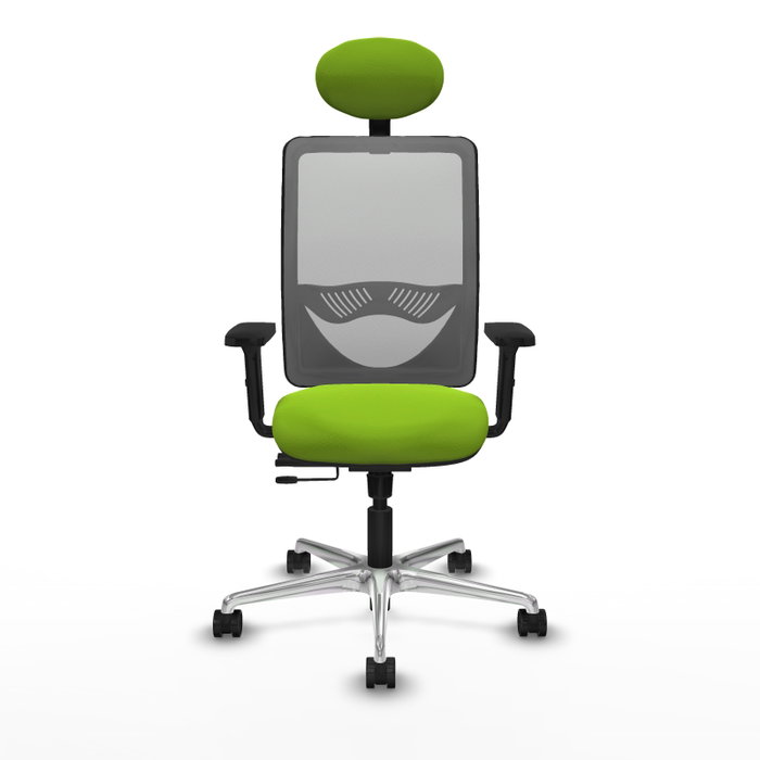 PIQUERAS Y CRESPO Silla de oficina Zulema Pistacho y Gris PIQUERAS Y CRESPO Silla de oficina Zulema Pistacho y Gris