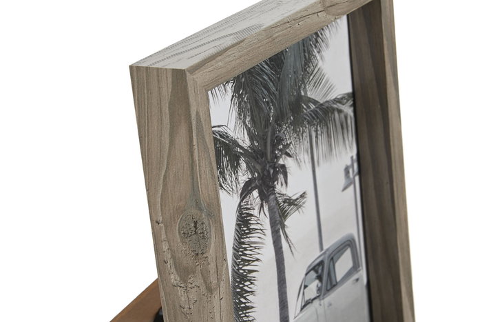 DKD Home Decor Marco de Fotos 15x20 cm Romántico Gris con Cristal - 2.5 x 21.5 x 16.5 cm DKD Home Decor Marco de Fotos 15x20 cm Romántico Gris con Cristal - 2.5 x 21.5 x 16.5 cm