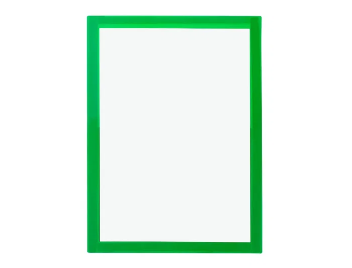 Liderpapel Marco Porta Anuncios Magnético DIN A4 Adhesivo Removible Verde