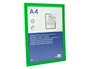 Liderpapel Marco Porta Anuncios Magnético DIN A4 Adhesivo Removible Verde