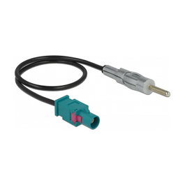 DeLOCK 85720 Cable de conexión FAKRA Z a DIN 32 cm negro