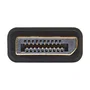 Tripp Lite Adaptador Activo DisplayPort a VGA Macho/Hembra, P134-06N-VGA-V2, 6in/15cm, Resolución Full HD 1920x1080, Conectores Chapados en Oro, Negro