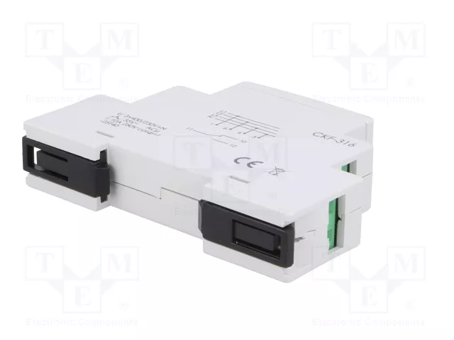 F&F CKF-316 Relé de monitorización de tensión 3 x 400V AC SPDT F&F CKF-316 Relé de monitorización de tensión 3 x 400V AC SPDT