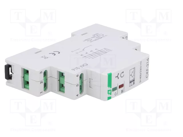 F&F CKF-316 Relé de monitorización de tensión 3 x 400V AC SPDT F&F CKF-316 Relé de monitorización de tensión 3 x 400V AC SPDT