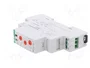 F&F Relé de tiempo PCU-511-UNI SPDT 250VAC/8A