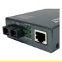 LevelOne GVT-2014 Conversor de Fibra óptica 1 puerto Gigabit Ethernet RJ45 a SC monomodo con PoE (30W) - 20 km - 1310 nm - IEEE 802.3at/af