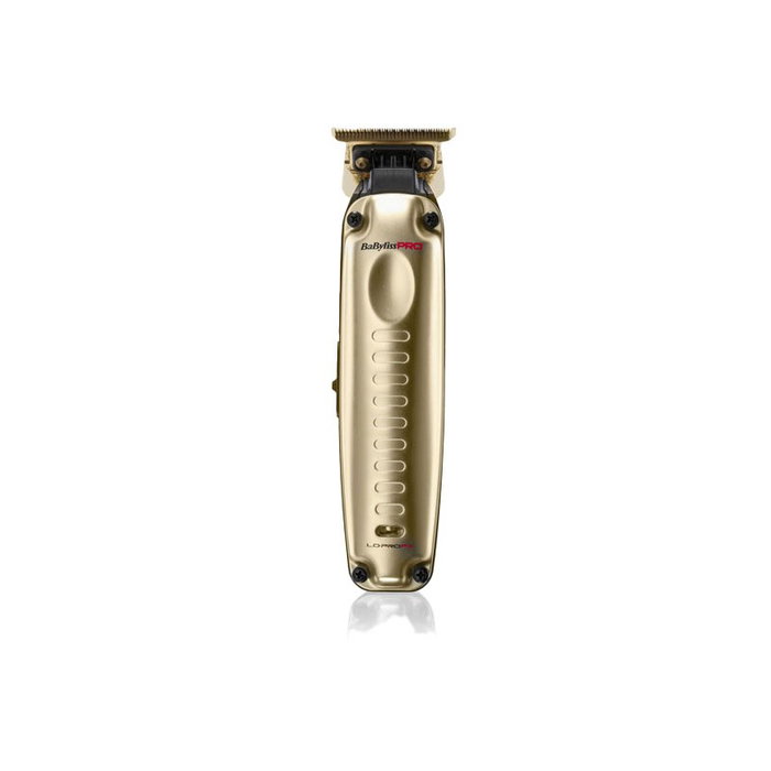 Babyliss Lo-Pro FX Gold Trimmer Inalámbrico con Cuchillas de Titanio, Hoja en T de 40 mm y Batería de Litio para 240 Minutos de Uso Babyliss Lo-Pro FX Gold Trimmer Inalámbrico con Cuchillas de Titanio, Hoja en T de 40 mm y Batería de Litio para 240 Minutos de Uso