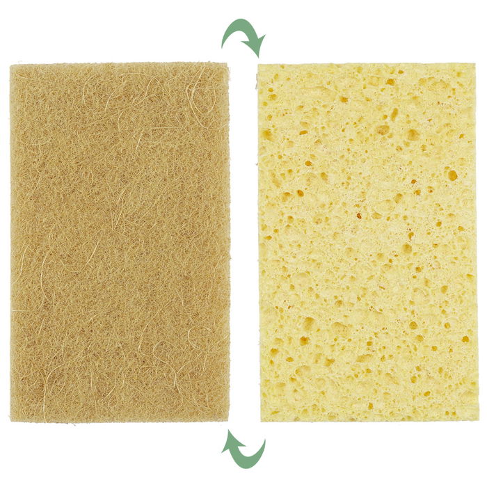 Je cherche une Idee Juego 2 Esponjas Fibra Madera