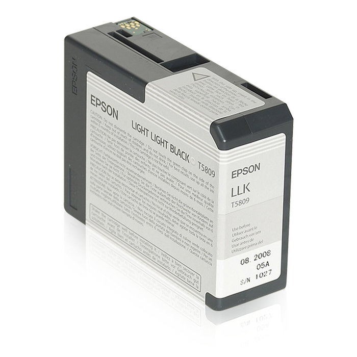 Epson Cartucho T580900 Gris Claro 80ml para Stylus Pro 3800/3880
