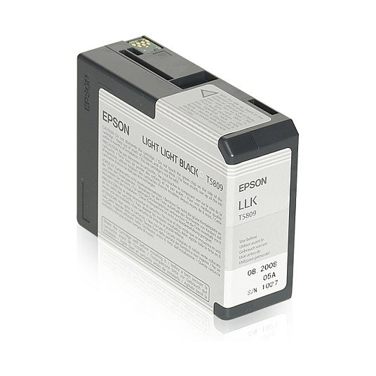 Epson Cartucho T580900 Gris Claro 80ml para Stylus Pro 3800/3880