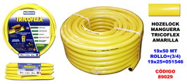 HOZELOCK Manguera Tricoflex Amarilla 5 Capas 19 mm x 50 m