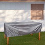 Aktive Garden Funda protectora para mesa de jardín 240x130x60 cm, Gris