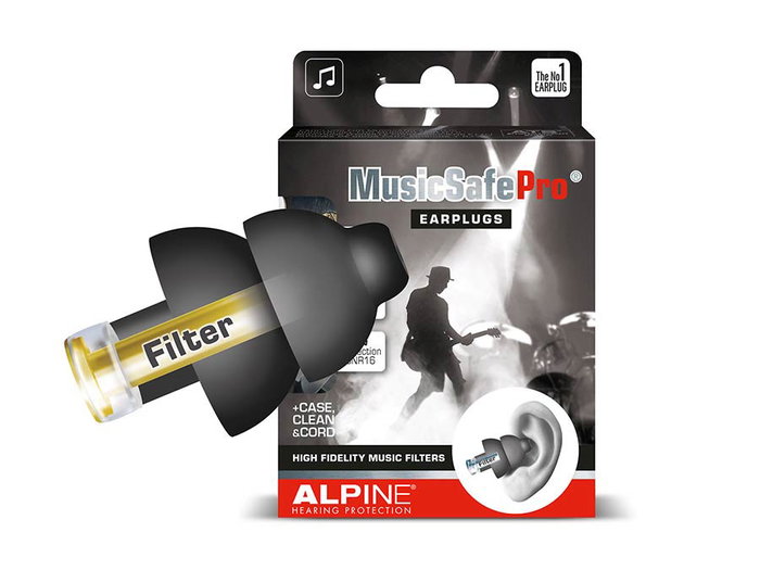 Tapones Oídos Musicsafepro Negro