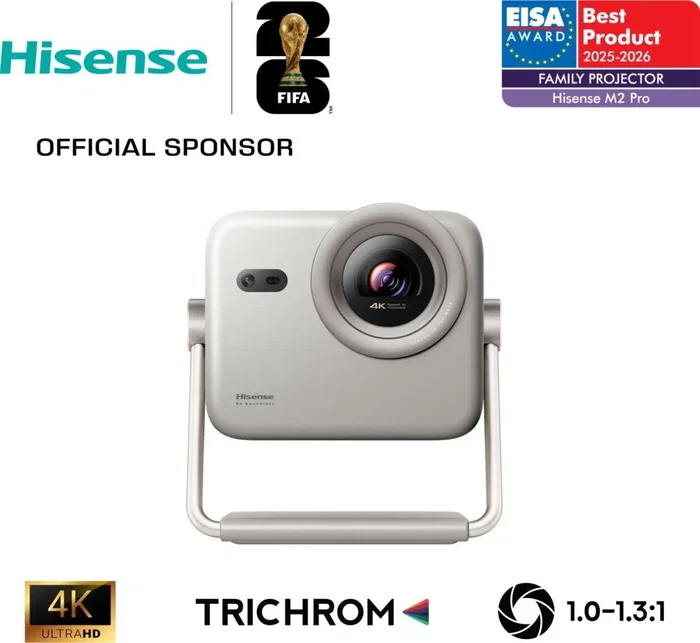 Hisense M2 Pro Trichroma Mini Laser UHD 4K Gris Hisense M2 Pro Trichroma Mini Laser UHD 4K Gris