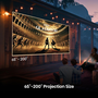 Hisense M2 Pro - Proyector Inteligente Cine en Casa 4K UHD (3840x2160) 3D HDR10+ Smart con VIDAA U, Zoom 1.3x, WiFi, Ethernet, Bluetooth, Altavoces 20W, Color Gris