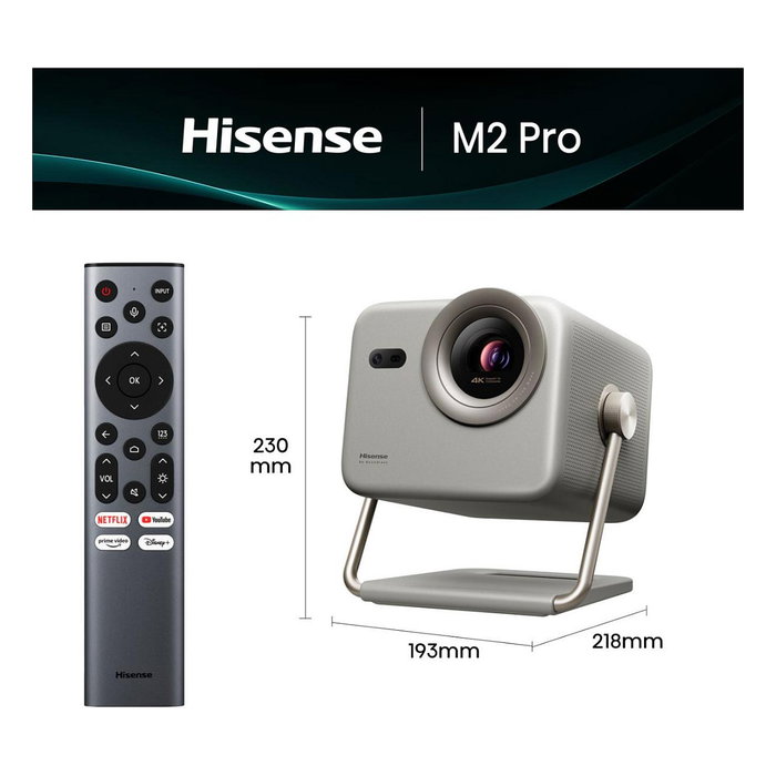 Hisense M2 Pro UHD 4K 3D Gris