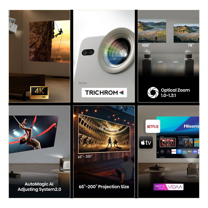 Hisense M2 Pro UHD 4K 3D Gris