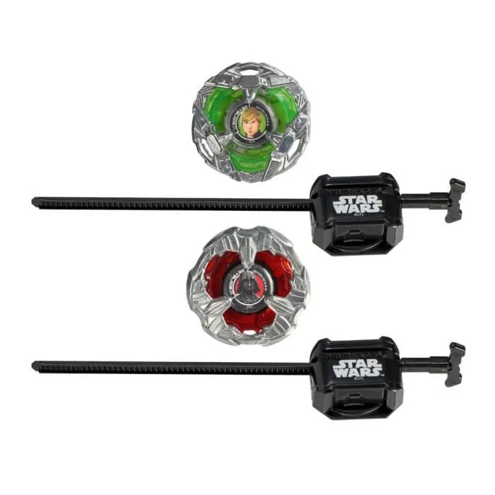 Beyblade X Star Wars Luke Skywalker 4-80B vs. Darth Vader 4-60B, Paquete Múltiple