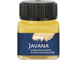 Kreul Pintura para textil efecto metálico oro 20ml