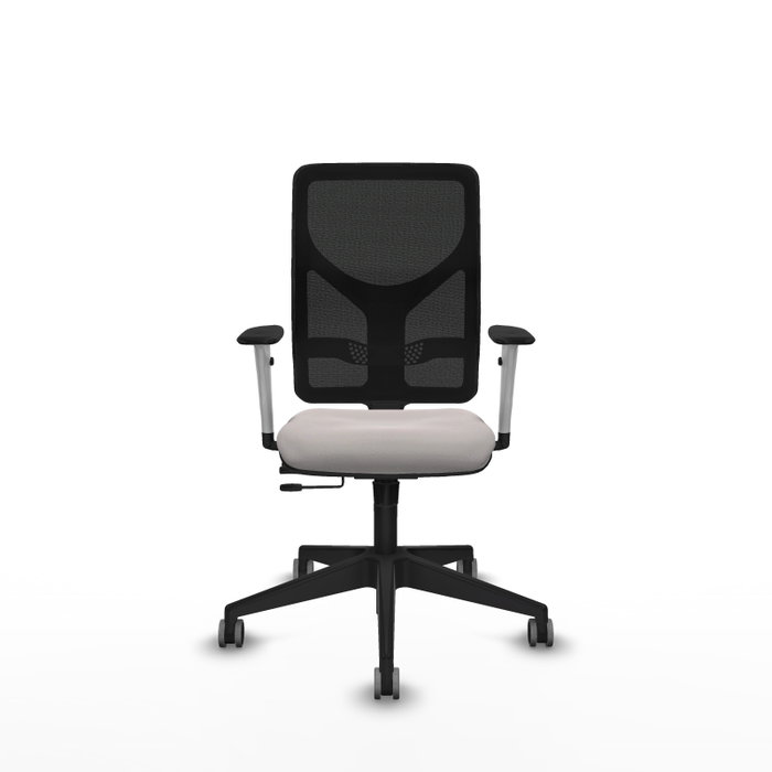 PIQUERAS Y CRESPO Silla de oficina Motilla con mecanismo Sincro/Traslack Blanco y Negro PIQUERAS Y CRESPO Silla de oficina Motilla con mecanismo Sincro/Traslack Blanco y Negro