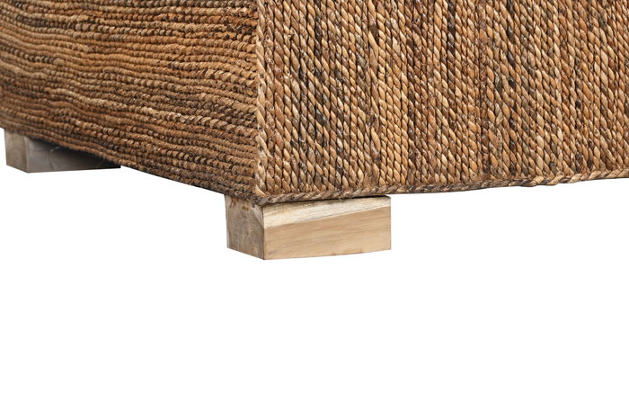 DKD Home Decor Banana 1c25 Sofá Natural Blanco 192 x 92 x 65 cm