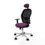 PIQUERAS Y CRESPO Silla de oficina Jorquera con Mecanismo Sincro/Traslack Morado