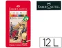 Faber Castell Ecolápices de Colores Caja Metálica 12 Colores Surtidos FSC