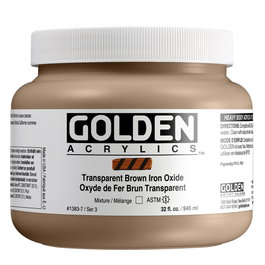 Golden Óxido de Hierro Marrón Transparente Heavy Body 946 ml