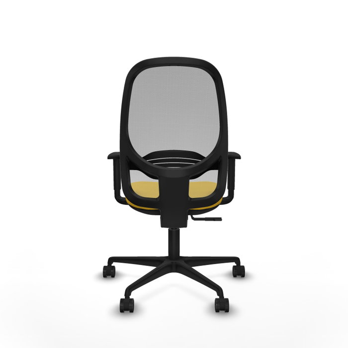 PIQUERAS Y CRESPO Silla de oficina Cilanco con mecanismo Sincro, Amarillo y Gris PIQUERAS Y CRESPO Silla de oficina Cilanco con mecanismo Sincro, Amarillo y Gris